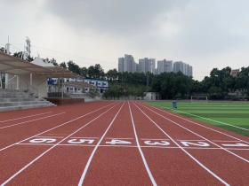 广东学校塑胶跑道厂家介绍透气型学校塑胶跑道特性及施工